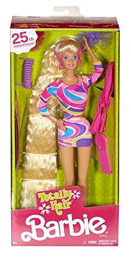 Barbie Collector, muñeca Mil peinados, 25 aniversario de Barbie (Mattel DWF49)