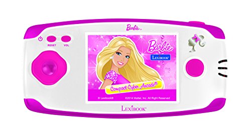 Barbie- Consola Cyber Arcade (Lexibook JL2365BB)