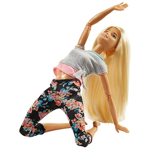 Barbie- Endless Moves Doll Assortment muñeca Movimiento sin límites30cm, Multicolor (Mattel FTG80) , color/modelo surtido