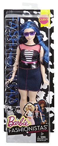 Barbie Fashionistas - Muñeca, Franjas Encantadoras (Mattel DMF29)