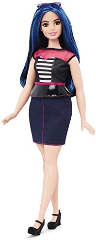 Barbie Fashionistas - Muñeca, Franjas Encantadoras (Mattel DMF29)