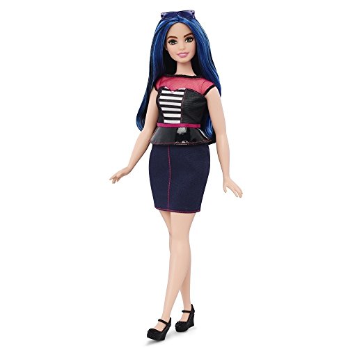 Barbie Fashionistas - Muñeca, Franjas Encantadoras (Mattel DMF29)