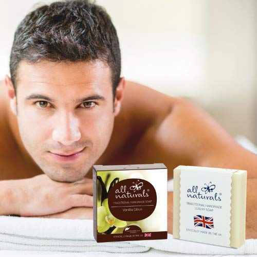 Barra de jabón orgánico antibacteriana All Naturals, 100 g.