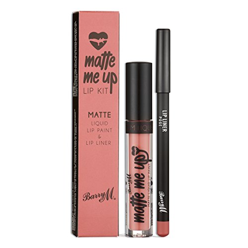 Barry M Cosmetics - Juego de pintura para labios Matte Me Up
