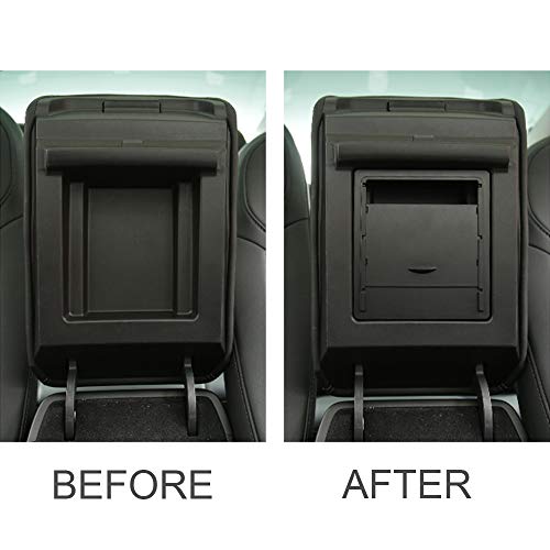 BASENOR Tesla - Bandeja organizadora de Consola Central Modelo 3 con Soporte para Monedas y Gafas de Sol para Tesla Modelo 3
