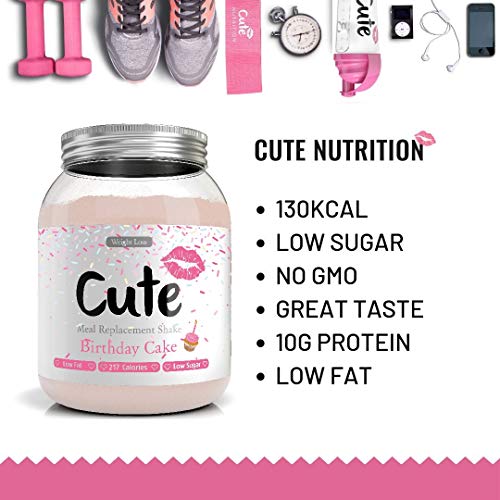 Batidos sustitutivos Cute Nutrition el para el control de la pérdida de peso y suministro de energía