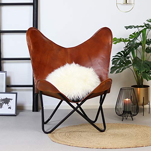 Bauhauschairs Butterfly Chair Spirit - Silla de piel con diseño de mariposa