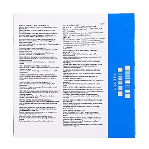 BAUSCH + LOMB - SofLens® Daily disposable - Lentes de contacto de reemplazo diario