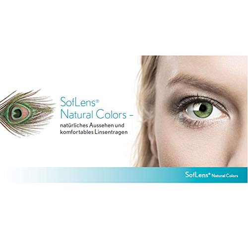 BAUSCH + LOMB - SofLens® Natural Colors - Lentes De Contacto De Color, Con y Sin Graduación - 2 unidades