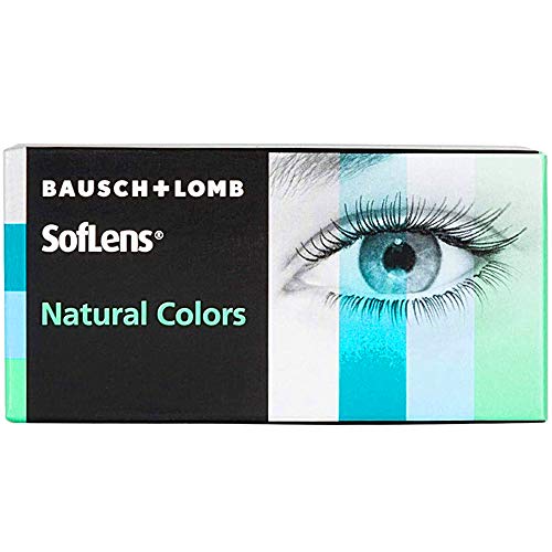 BAUSCH + LOMB - SofLens® Natural Colors - Lentes De Contacto De Color, Con y Sin Graduación - 2 unidades