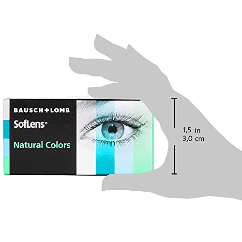 BAUSCH + LOMB - SofLens® Natural Colors - Lentes De Contacto De Color, Con y Sin Graduación - 2 unidades
