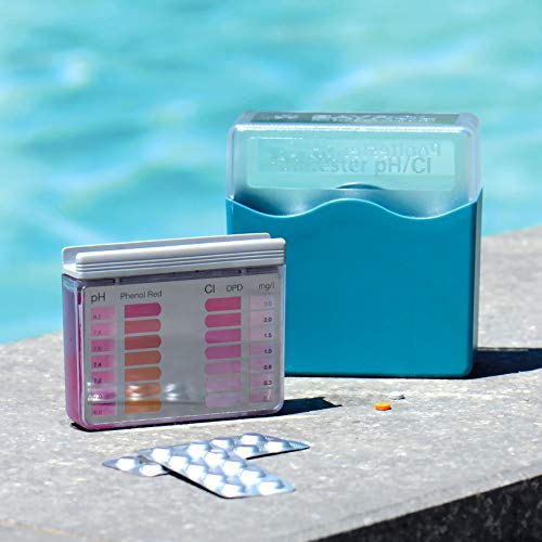 Bayrol PoolTester 287123 - Tabletas para la medición de PH y cloro en piscinas, 2 x 20 tabletas