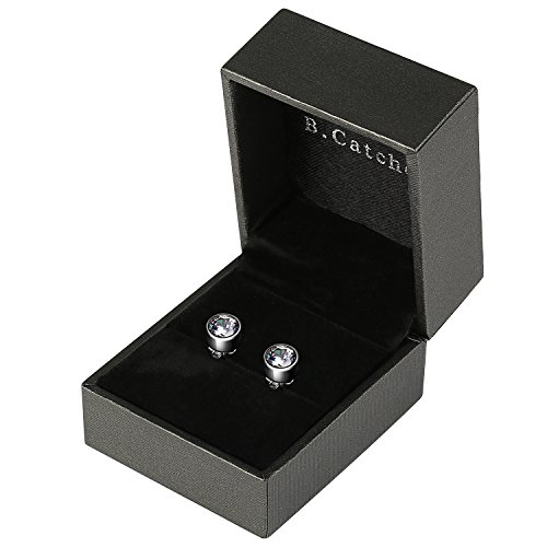 B.Catcher Pendientes Mujer 925 Plata de Ley ''Simple Amor'' con Para Regalo Originales