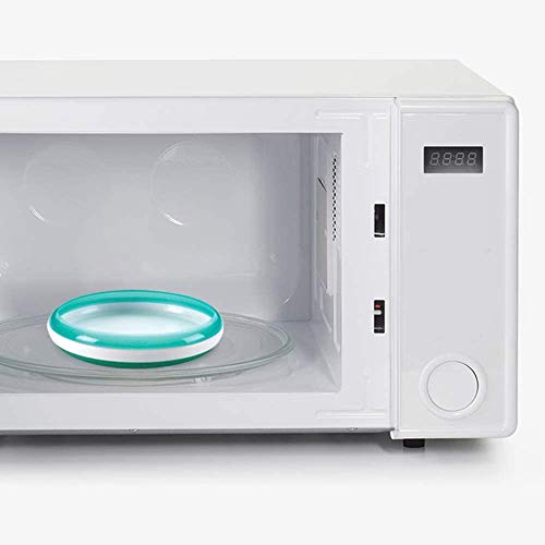 Bdesign La formación de la Placa con el Anillo Desmontable, niños Vajilla Formación Inicio de bebé Principiantes (Azul Ejército, Azul, Rosa) (Color : Army Blue)