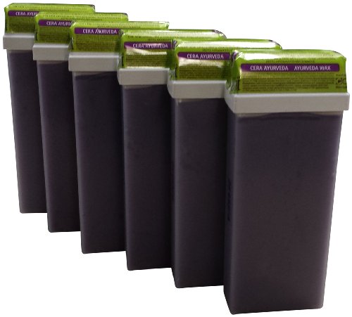 Beauty image ayurveda - Pack de 6 roll - ons de cera depilatoria tibia