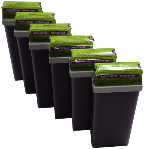 Beauty image ayurveda - Pack de 6 roll - ons de cera depilatoria tibia