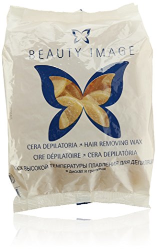Beauty Image Cera Depilatoria, pastilla, Natural, 1000 gr