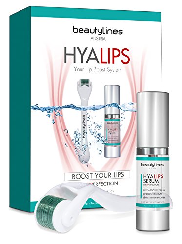 Beauty Lines hyalips labio Booster + Micro Need Ling Roller, 1er Pack (1 x 15 ml)
