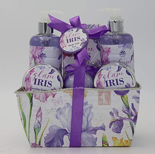 Becasan Nature Cesta Metálica Iris, 6 unidades