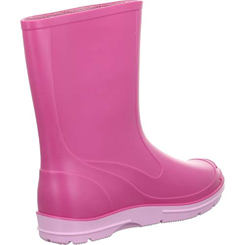 Beck Basic 486 - Botas plisadas para niños, Rosa (Pink 6), 21