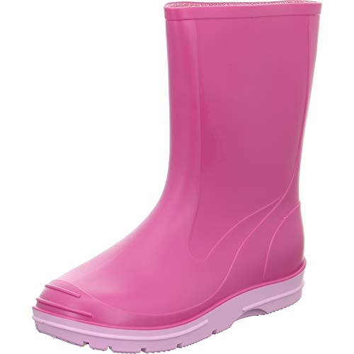 Beck Basic 486 - Botas plisadas para niños, Rosa (Pink 6), 35