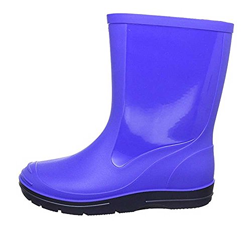 Beck Basic, Botas de Agua Unisex Niños, Azul (Royalblau 12), 36 EU