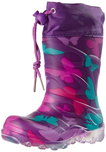 Beck Butterfly, Botines para Niñas, Morado Lila 13, 35 EU