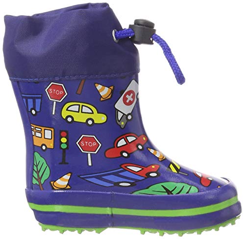 Beck Traffic, Botas de Agua para Niños, Azul (Blau 34), 22 EU