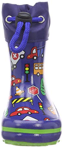 Beck Traffic, Botas de Agua para Niños, Azul (Blau 34), 22 EU