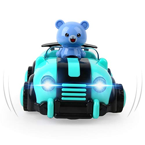 BeebeeRun Coche teledirigido niños 2 años,Juguetes niños 2 años,Música y Luces