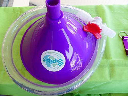 Beer Bong Funnel Set with a Stop Valve –Thick Bend-Free Hose, Great for Beer Lovers and Parties. Comes with a Bottle Opener