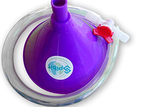 Beer Bong Funnel Set with a Stop Valve –Thick Bend-Free Hose, Great for Beer Lovers and Parties. Comes with a Bottle Opener