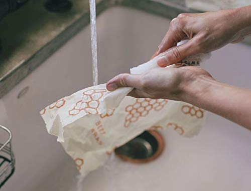 Beesweet Bee's Wrap Grande - Tejido orgánico para almacenar Alimentos 30 ml