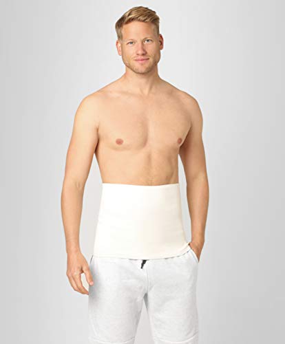 ®BeFit24 Faja Tubular Termica Lumbar Calor Elástico para Mujer y Hombre - Cinturon Termico de Lana de Angora y de Merino [ Size 6 ]