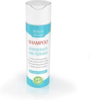 Believa Natural - Champú 100% vegano para aliviar la neurodermatitis y la psoriasis - Efectivo contra la sequedad y el picor del cuero cabelludo - 200ml