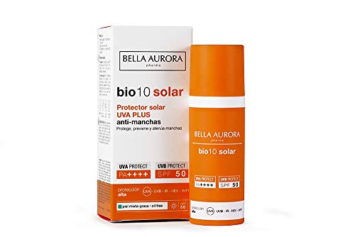 Bella Aurora Protector crema con protección solar UVA Plus anti-manchas SPF 50 50 ml