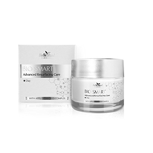 Belle Azul - BIO SMART Crema de día Cuidado Anti-Arrugas - Reafirmante & Anti-edad, sin parabenos sin ftalatos no testado en animales, 50ml