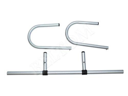 Beltom Camilla de Masaje 2 Zonas portatil Mesa Cama Banco Plegable Reiki Fsioterapeuta - Negro