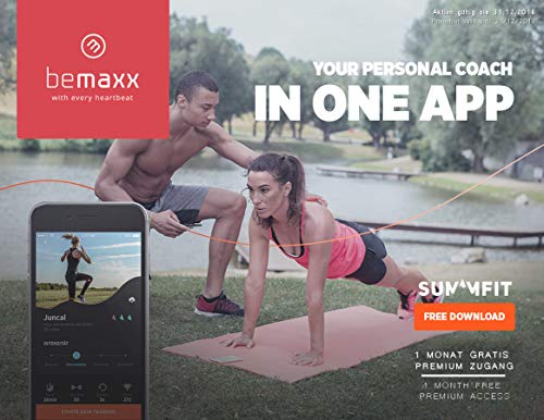 BeMaxx Banda Elástica de Resistencia Guía de Entrenamiento | para Pull–Ups, Crossfit, Yoga, Pilates | Banda de Tracción para Fitness y Estiramientos | Duradera, Resistente, Versátil