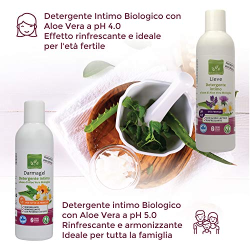 Benessence - DETERGENTE ÍNTIMO DELICADO ORGÁNICO en Aloe Vera Orgánico - 250 ml pH 4