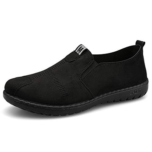 Berimaterry Zapatillas de Deporte de Las señoras de Las Mujeres Ocasionales Holgazanes Ligeros Transpirables Zapatos Zapatillas Zapatos Perezosos, Zapatos de Madre