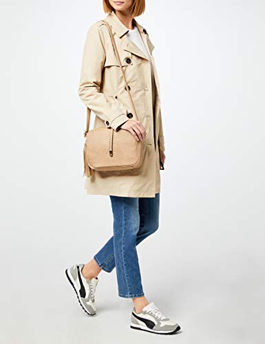 Berydale Gabardina con cinturón para mujer, Beige, 38