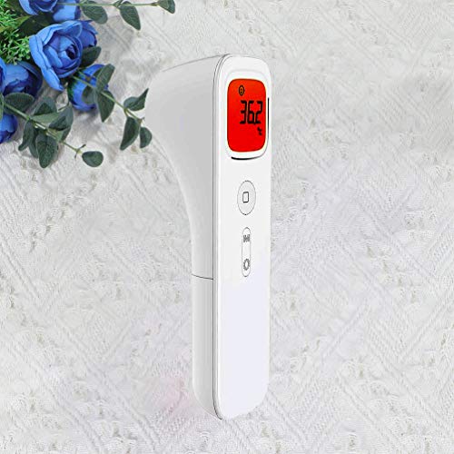 BESPORTBLE Forehead Thermometer Portable No Touch Electronic Body Basal Professional Precision Body Fever Test Meter for Adults Children (Without Battery)