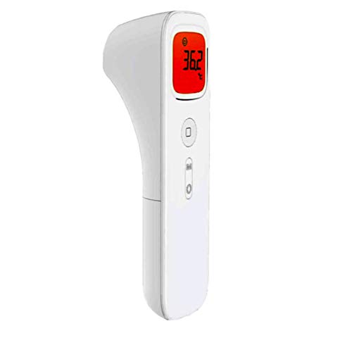 BESPORTBLE Forehead Thermometer Portable No Touch Electronic Body Basal Professional Precision Body Fever Test Meter for Adults Children (Without Battery)