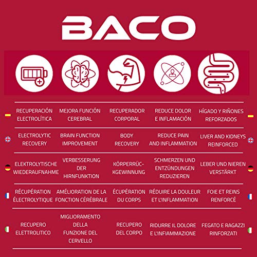 Bestme Baco Fórmula Antioxidante para la limpieza del higado. I Efectos Anti Resaca I Para Digestiones Pesadas. I Detox Hígado I Cardo Mariano I Alcachofa I Cisteina y mucho más I 60 Cápsulas