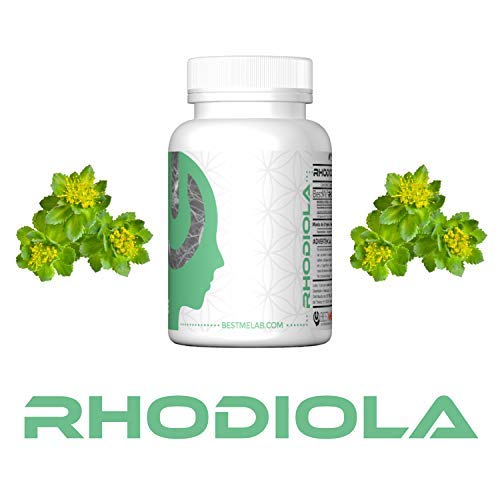 BESTME RHODIOLA ROSEA comprimidos 300mg. Suplemento para la memoria y el rendimiento mental Resistencia , Mejora el estado de ánimo - Control del Estrés - 3% de Rosavinas.30 Cápsulas