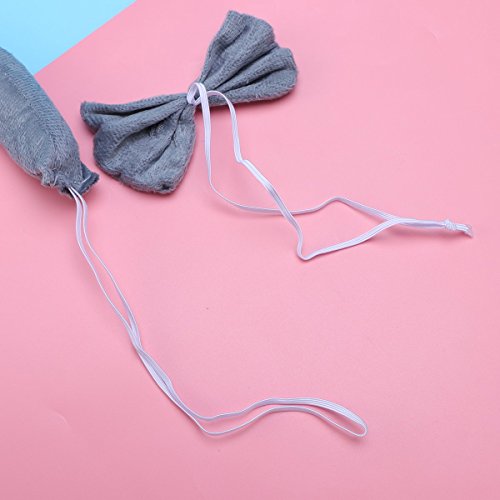 BESTOYARD Disfraz de Raton para Niños Diadema Animal Conjunto de Orejas Animal Cola y Pajarita Traje de Costume para Halloween Fiesta 3 Piezas Raton