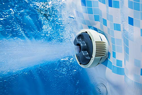 Bestway Lay-Z-SPA Jacuzzi Hinchable Miami AirJet para hasta 4 Personas, Redondo, Negro, 180 x 66 cm