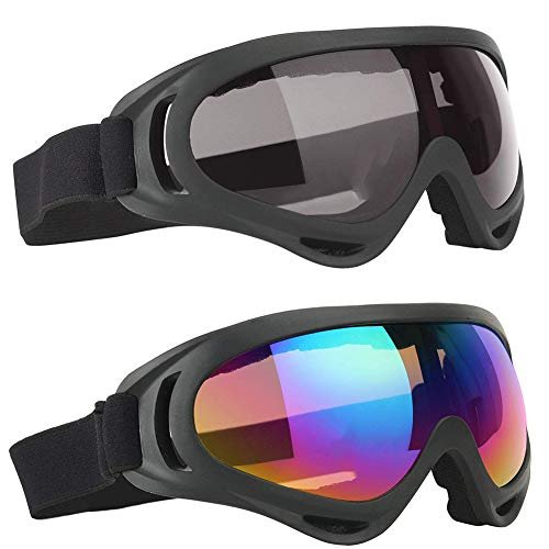 BETOY - Gafas de esquí para niños, protección UV, antivaho, para hombre y mujer, para deportes de invierno, protección UV400, gafas de snowboard, gafas antimareo, gafas de nieve para esquí