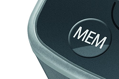 Beurer BC32 Tensiómetro de muñeca, gran pantalla LCD clara, detección arritmia, de apagado automático, 2 x 60 memorias, color gris, diámetro muñeca (13.5-19.5 cm)